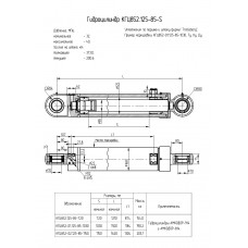 Гидроцилиндр КГЦ852-01.125-85-1030