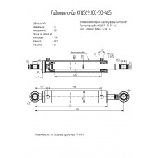 Гидроцилиндр КГЦ569.100-50-465