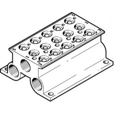 Плита для блочного монтажа Festo CPE14-PRS-3/8-5-NPT