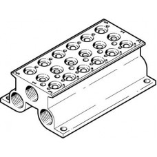 Плита для блочного монтажа Festo CPE10-PRS-1/4-6-NPT