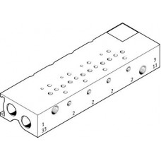 Плита для блочного монтажа Festo MHA1-PR2-3-M3-PI-PCB