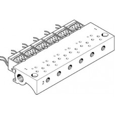 Плита для блочного монтажа Festo MHA1-P4-2-M3-PI