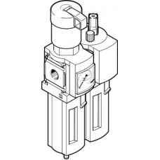 Блок подготовки воздуха, комбинация Festo MSB4-1/4-FRC13:J120M1