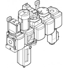 Блок подготовки воздуха, комбинация Festo MSB4N-1/4:C3J1D1A1F3-WP