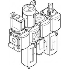 Блок подготовки воздуха, комбинация Festo MSB4N-1/4:C3J1F3M1-WP