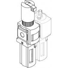 Блок подготовки воздуха, комбинация Festo MSB6-1/2-FRC13:J120M1