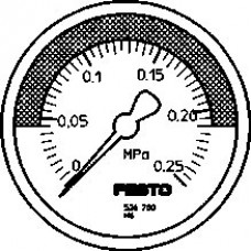 Манометр Festo MA-50-0,25-R1/4-MPA-E-RG