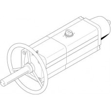 Неполноповоротный привод Festo DAPS-0960-090-RS1-F1216-MW