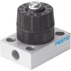 Прецизионный дроссель с обратным клапаном Festo GRP-70-1/8-AL