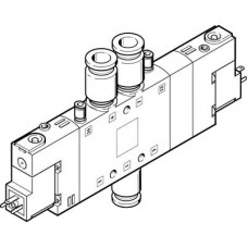 Распределитель с электроуправлением Festo CPE18-M2H-5/3GS-QS-8