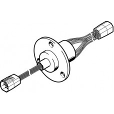 Поворотный модуль сквозной подачи Festo DHAS-SCR12-H6