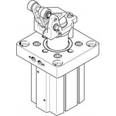 Стопорный пневмоцилиндр Festo DFST-63-30-D-Y4-A