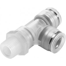 Тройник цанговый с резьбой проходной Festo NPQP-LQ-R14-Q8-FD-P10