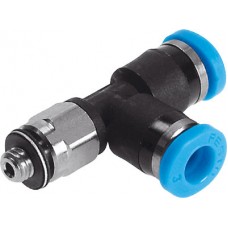 Тройник цанговый с резьбой переходной Festo QSMTL-M3-4