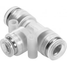 Тройник цанговый, переходной Festo NPQP-T-Q8-Q6-FD-P10