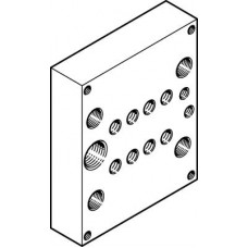 Многоканальная пневматическая плита Festo CPV10-VI-P4-M7